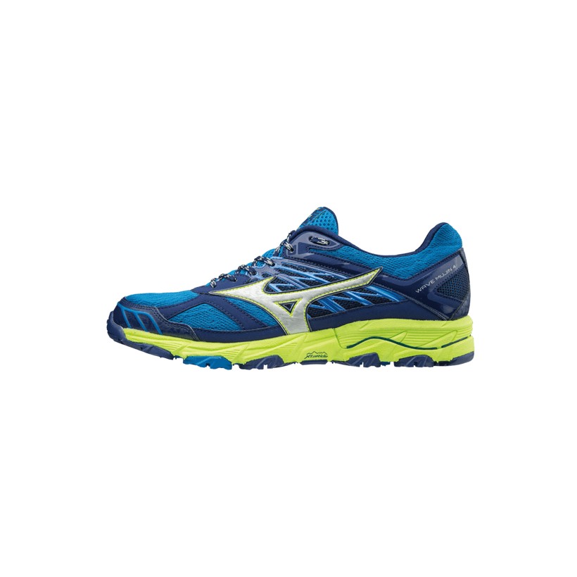 Mizuno Wave Mujin 4 blue and yellow Men AW17