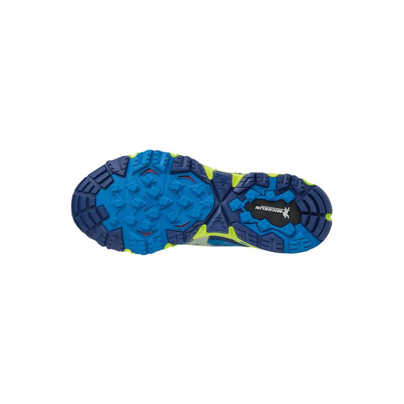 Mizuno Wave Mujin 4 blu e giallo Uomo AI17