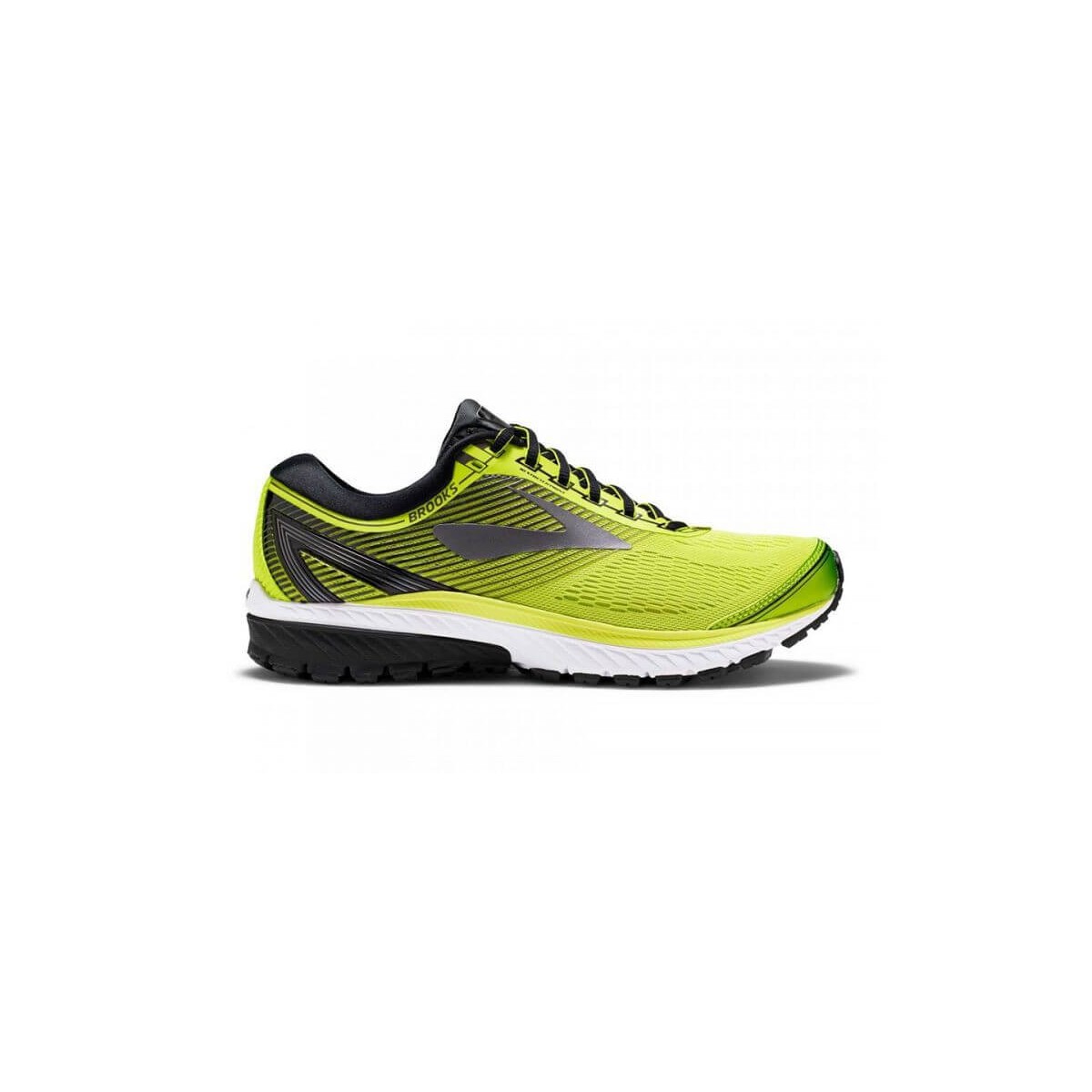 Brooks Ghost 10 jaune et noir AW17 Chaussures homme