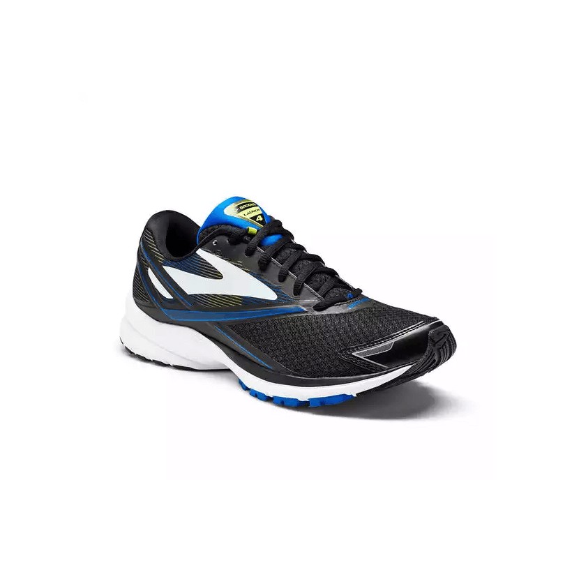 Brooks Launch 4 Edición Especial Blanco, negro y amarillo PV17