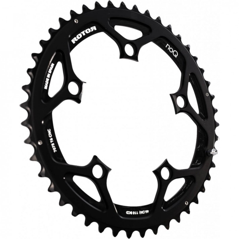 Plato Rotor NoQ Compact 110 BCD 52 Exterior Negro
