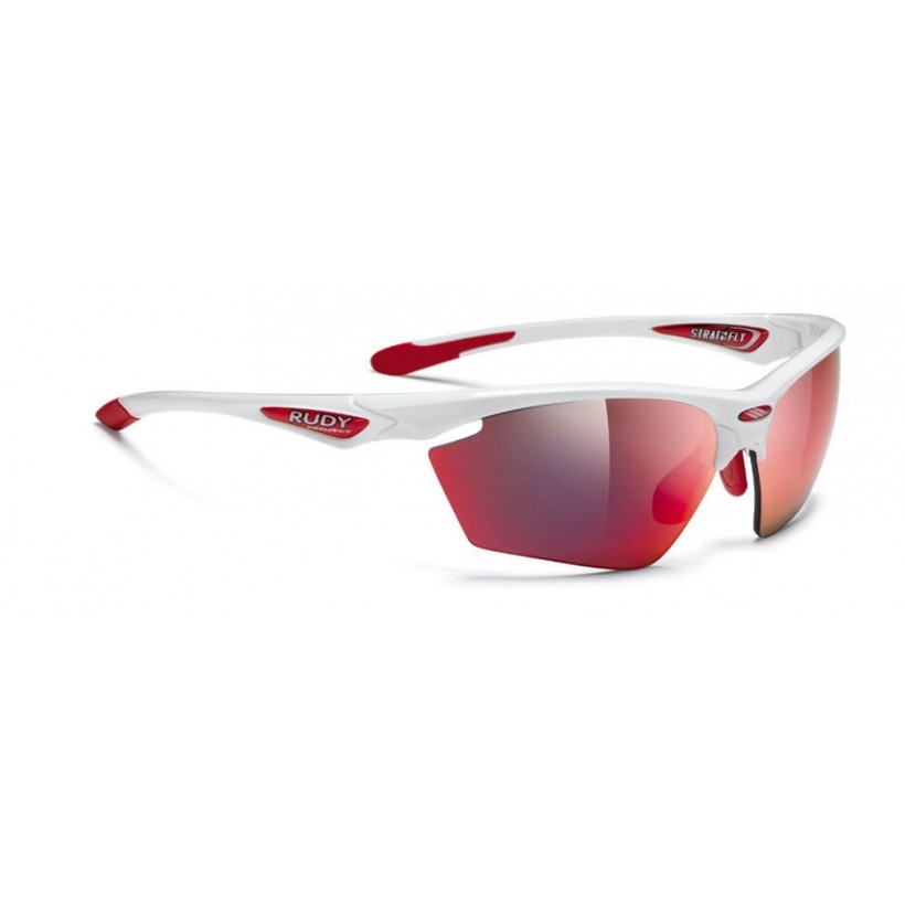 Glasses Stratofly White Gloss RPO Multilaser Red Rudy Project