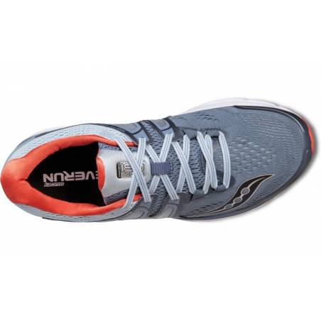 Saucony Hurricane ISO 3 Grigio Arancio Uomo