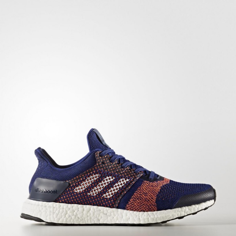 Adidas Ultra Boost Blue and Orange ST Men AW17