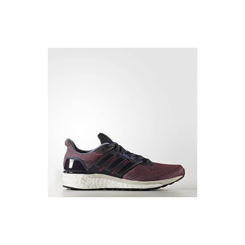 Chaussures Adidas supernova rose, violet et noir Femme AW17