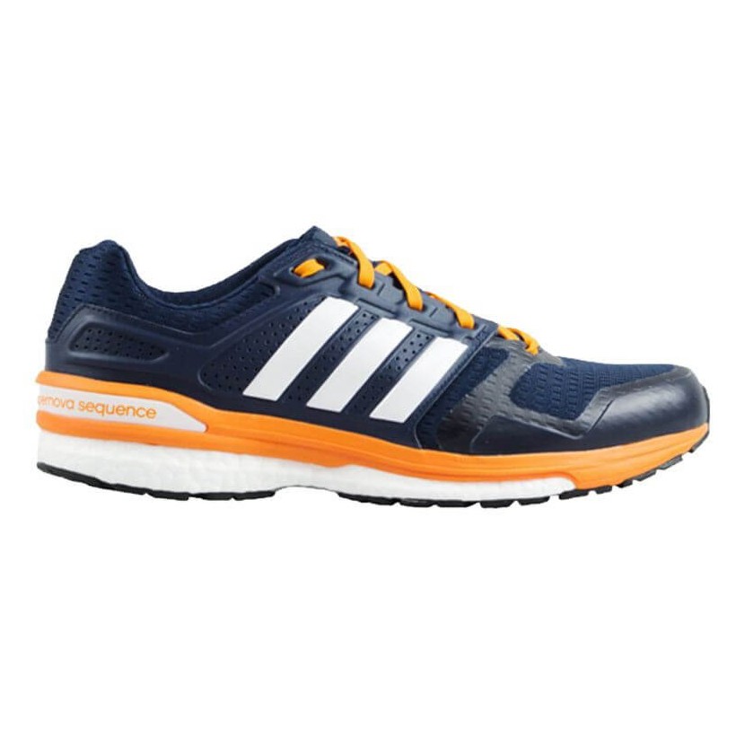 Adidas Supernova Sequence 8 Boost m Dunkelblau Orange