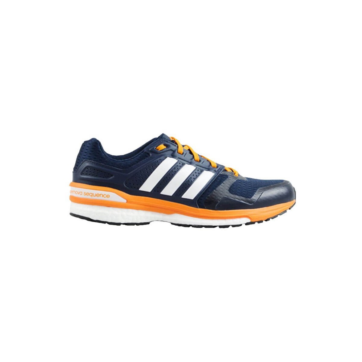 Mujer joven Albany Infantil Adidas supernova Sequence 8 Boost m Azul Oscuro Naranja