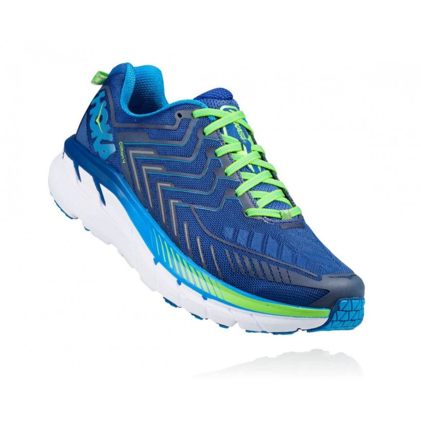 Hoka One One Clifton 4 AW17 Color Blue Man Shoes