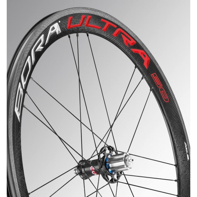 Juego de Ruedas Campagnolo Bora Ultra 50 Tubular Bright Label 2018