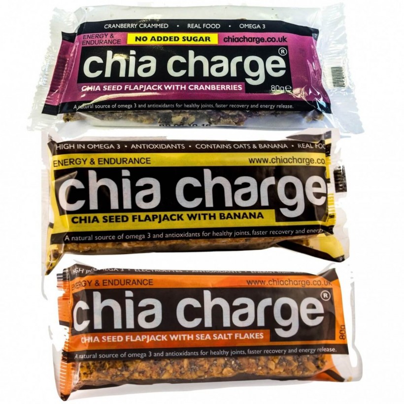 Chia Charge Cereal Energy Bar (Original, banana or Blueberries