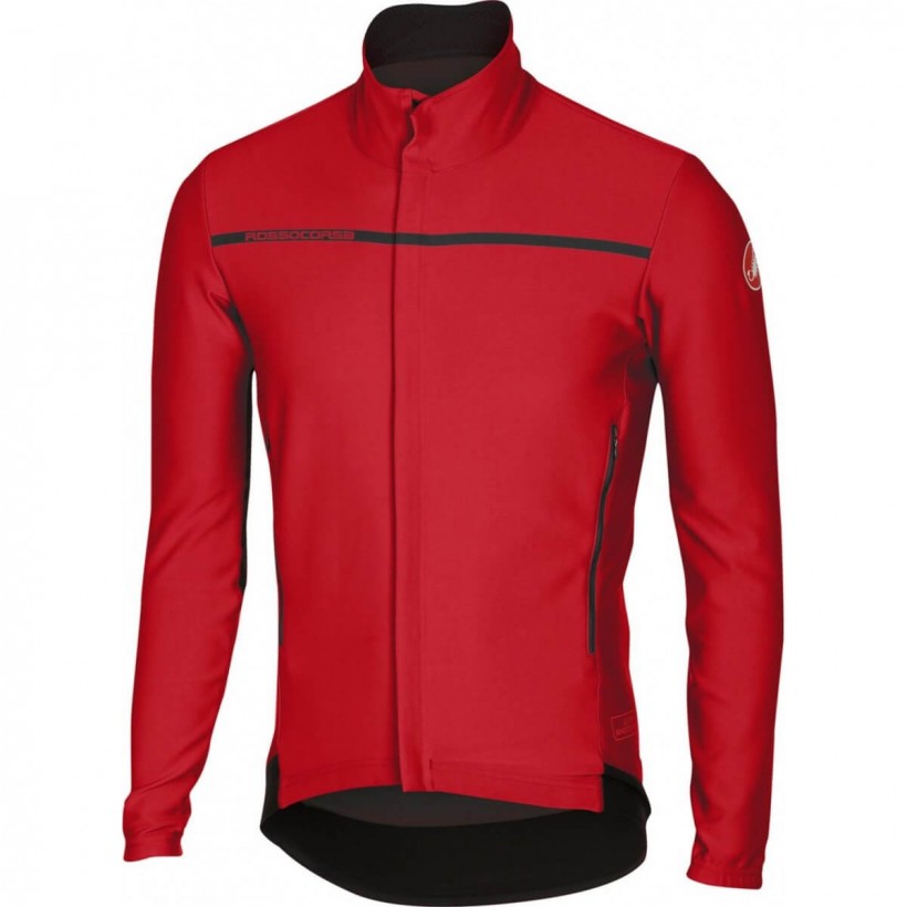 Castelli Rain Jacket Perfetto Red Man AW17