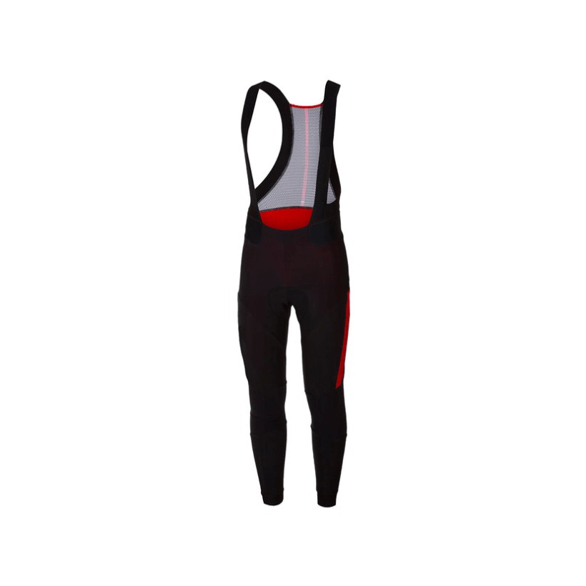 Castelli Sorpasso 2 Black and Red Bib Shorts for Men AW17