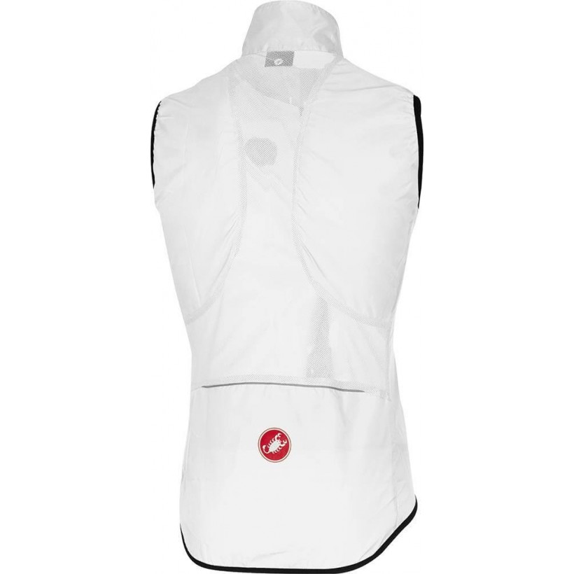 Castelli Long Squadra White Vest Man AW17