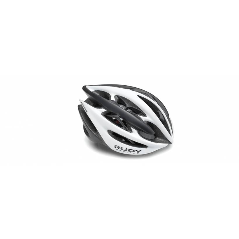Rudy Project Sterling + Casco da ciclismo nero opaco bianco