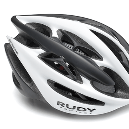 Rudy Project Sterling + White Matte Black Cycling Helmet