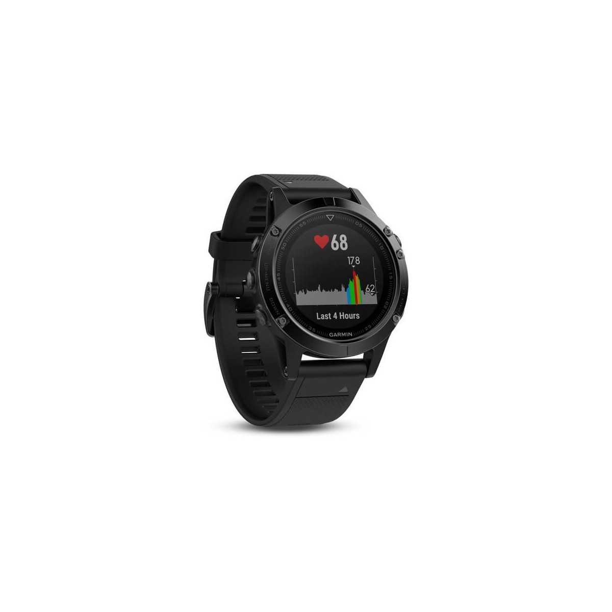 Garmin Fenix 5 Black Sapphire with Black Strap