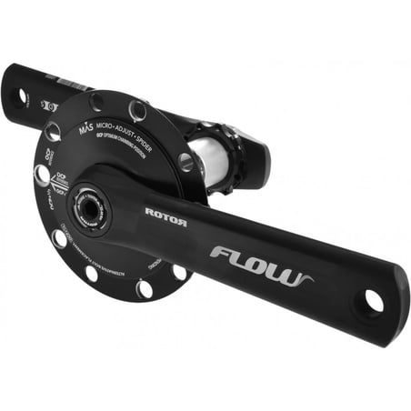 Rotor Flow cranks with INpower BCD 110 power meter
