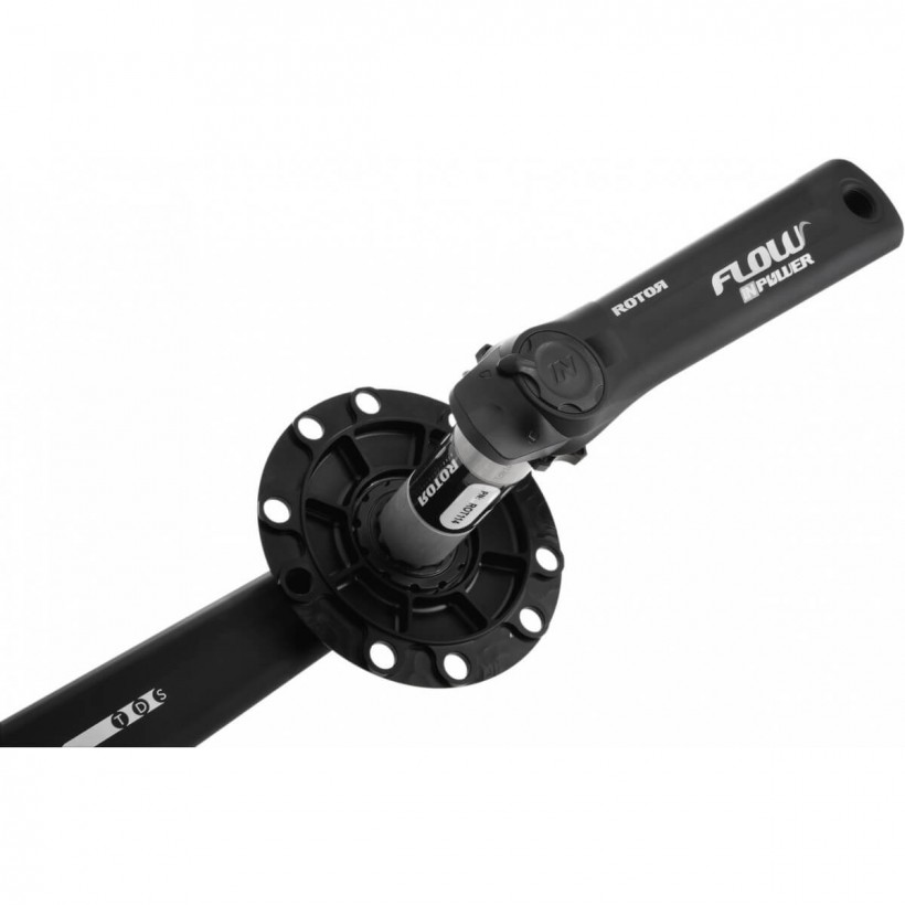 Rotor Flow Kurbeln mit INpower BCD 110 Leistungsmesser