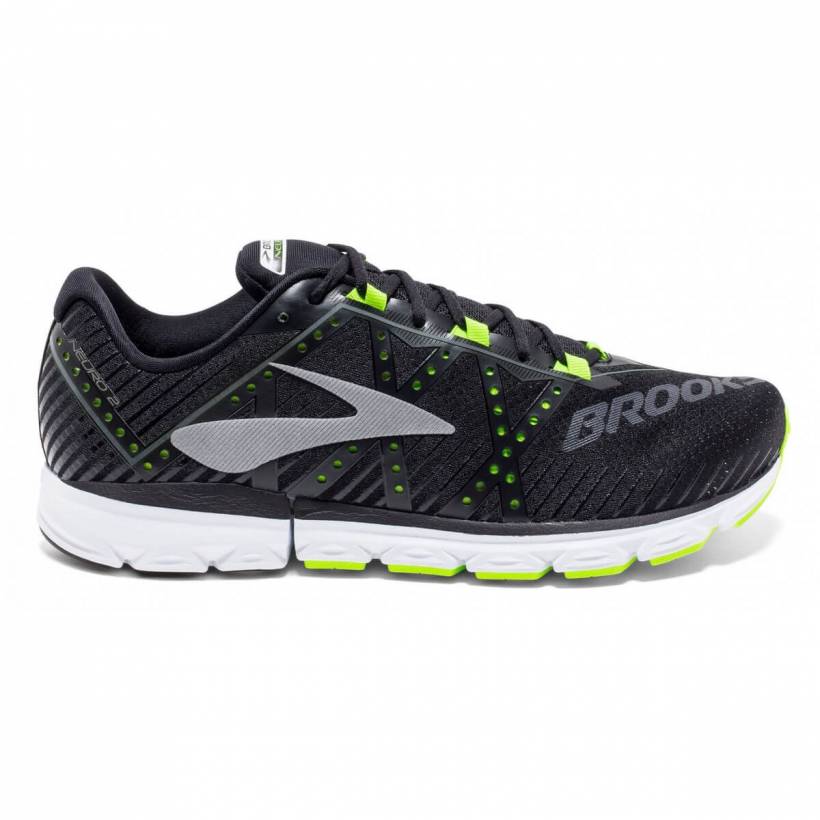 Scarpe Brooks Neuro 2 da uomo nere gialle