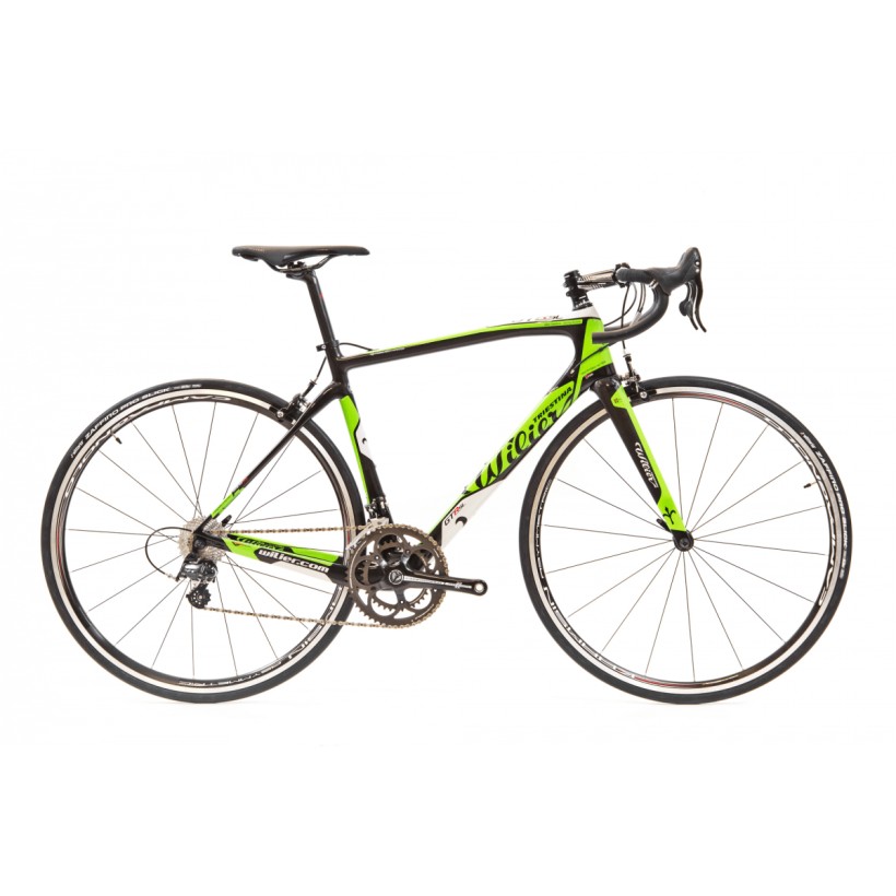 Wilier GTR 105 11v Verde fluor y negro