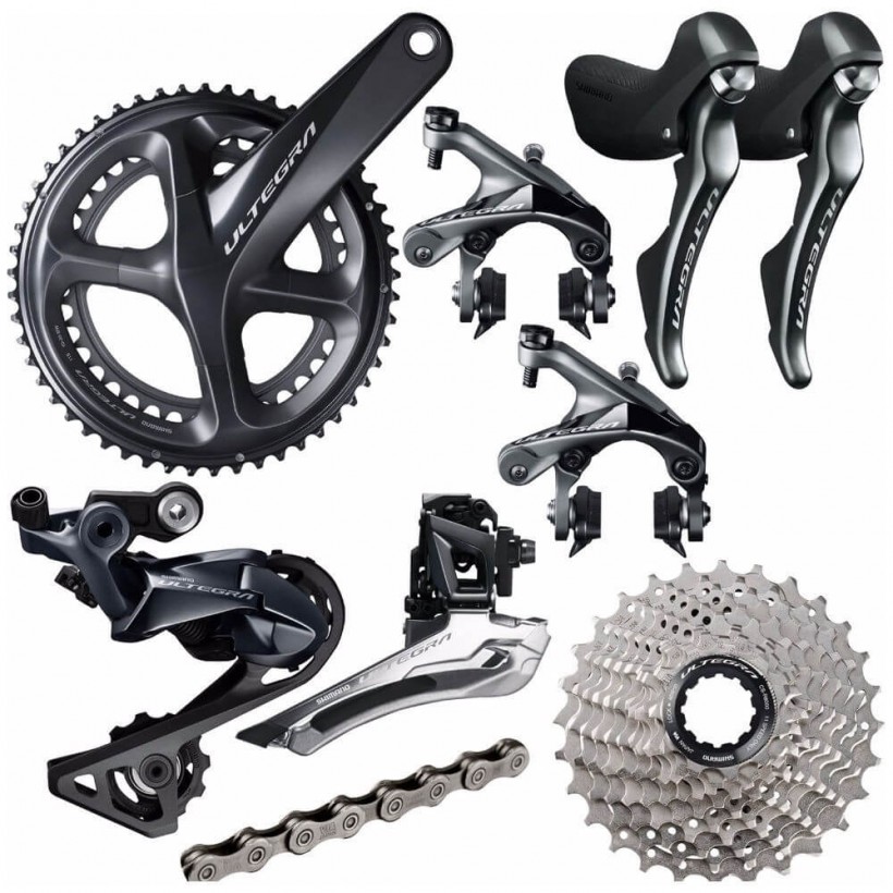 Kompletna grupa sprzętowa Shimano Ultegra R8000 2x11 z 2018 r