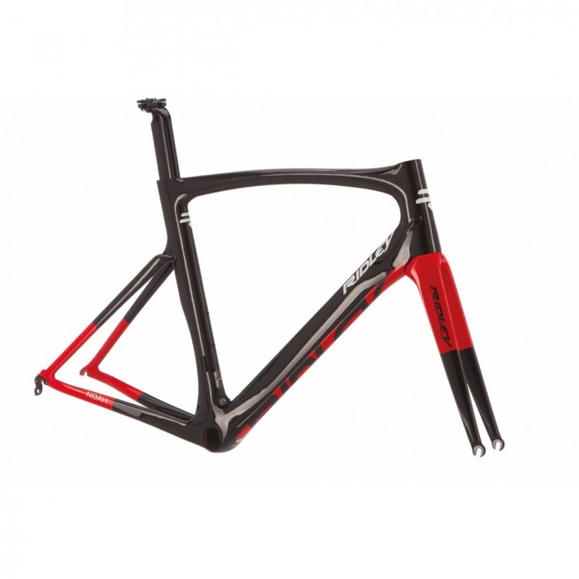 Ridley Noah Shimano 105 Fahrrad Schwarz und Rot