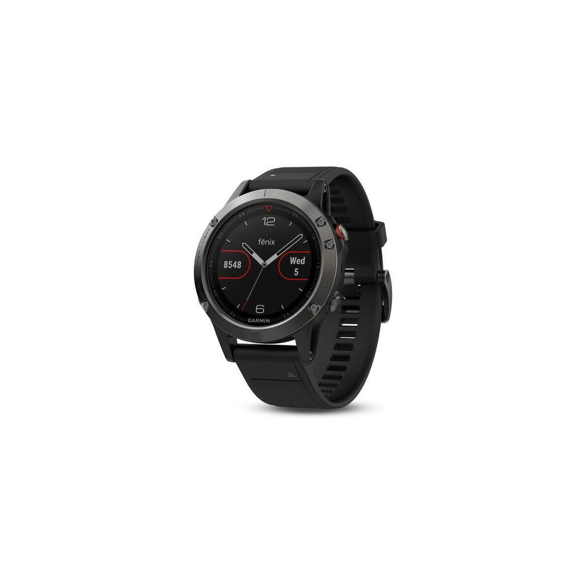 Garmin Fenix 5 gray with black strap