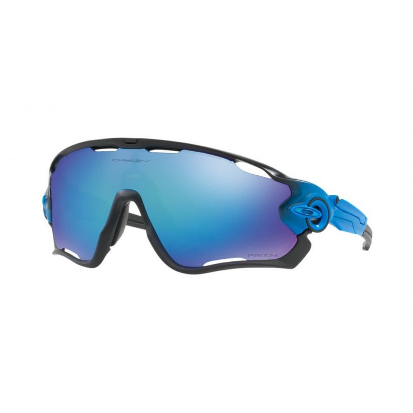 Okulary rowerowe Oakley Jawbreaker Primz Polarized Shapphire z kolekcji wyblakłych soczewek