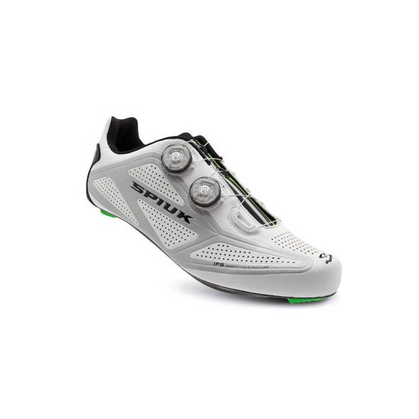 Zapatillas Spiuk Profit de carretera blanco y verde hombre OI2017