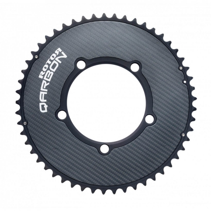 Round Plate Rotor NoQ Qarbon Exterieur Schwarz