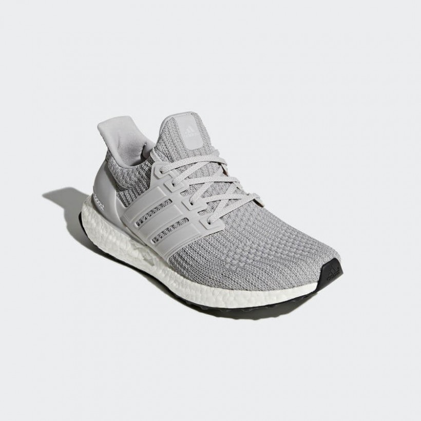 Adidas ultra boost mens grey and white 2025