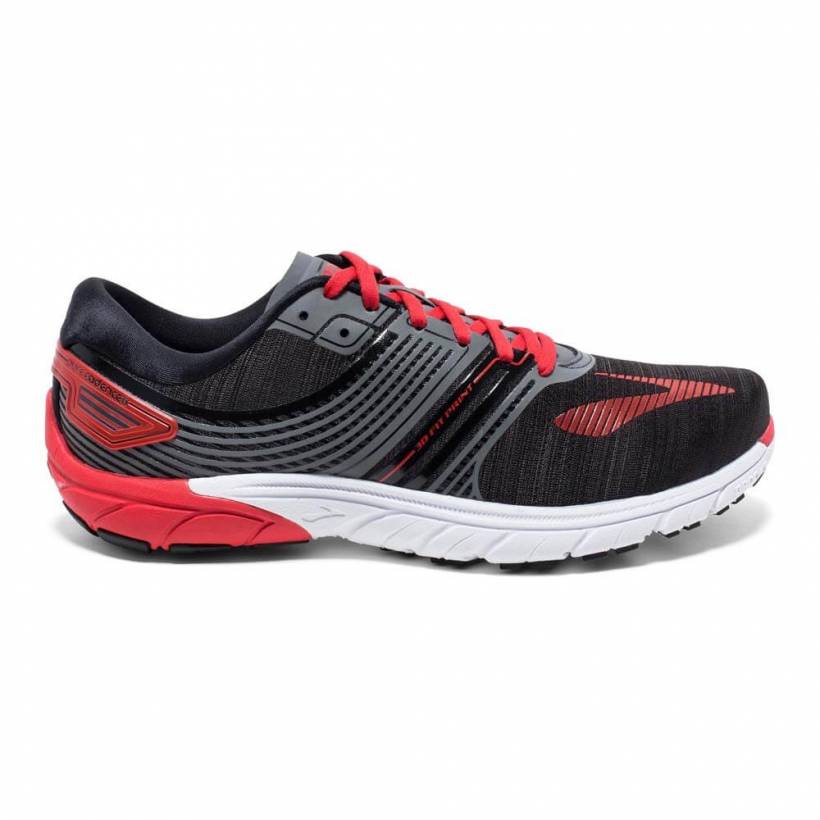 Chaussures Brooks PureCadence 6 IO16 Noir, Gris et Rouge