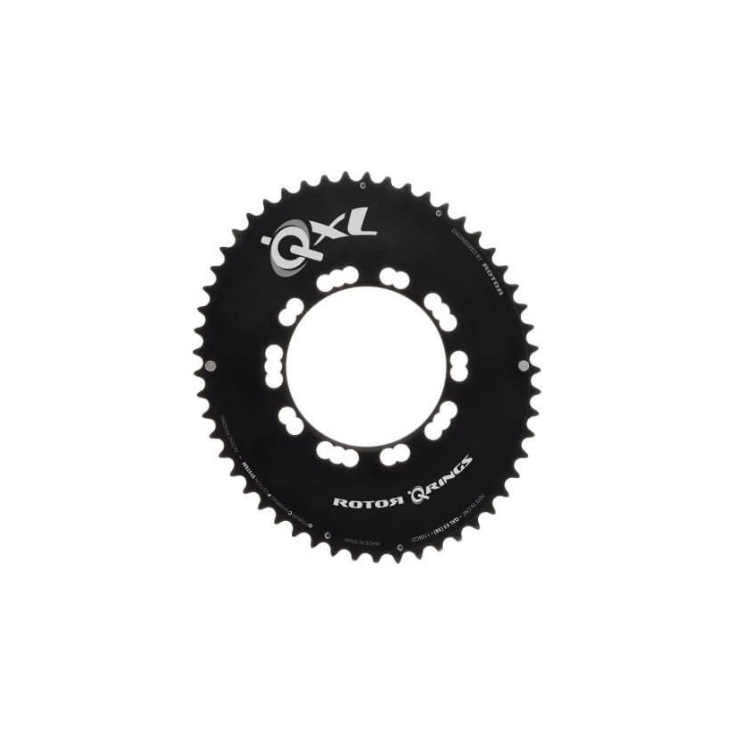 Rotor QXL Oval Chainring Outer Black
