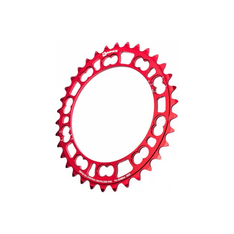 Oval Plate Rotor Q-Ring Inner Red