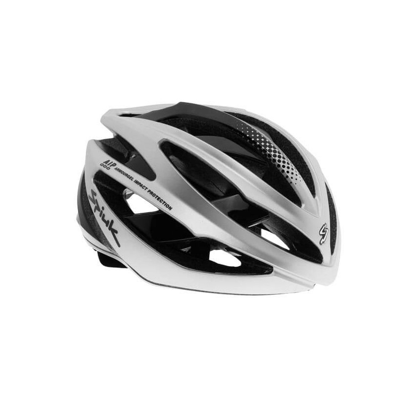 Spiuk Profit Pro Helmet Matte Silver and Black