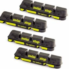 SwissStop Flash Carbon Brake Shoes - Black Prince Road 2