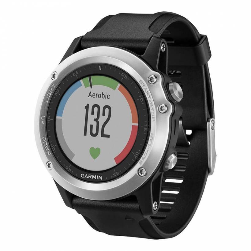 Garmin Fenix 3 HR Srebrny