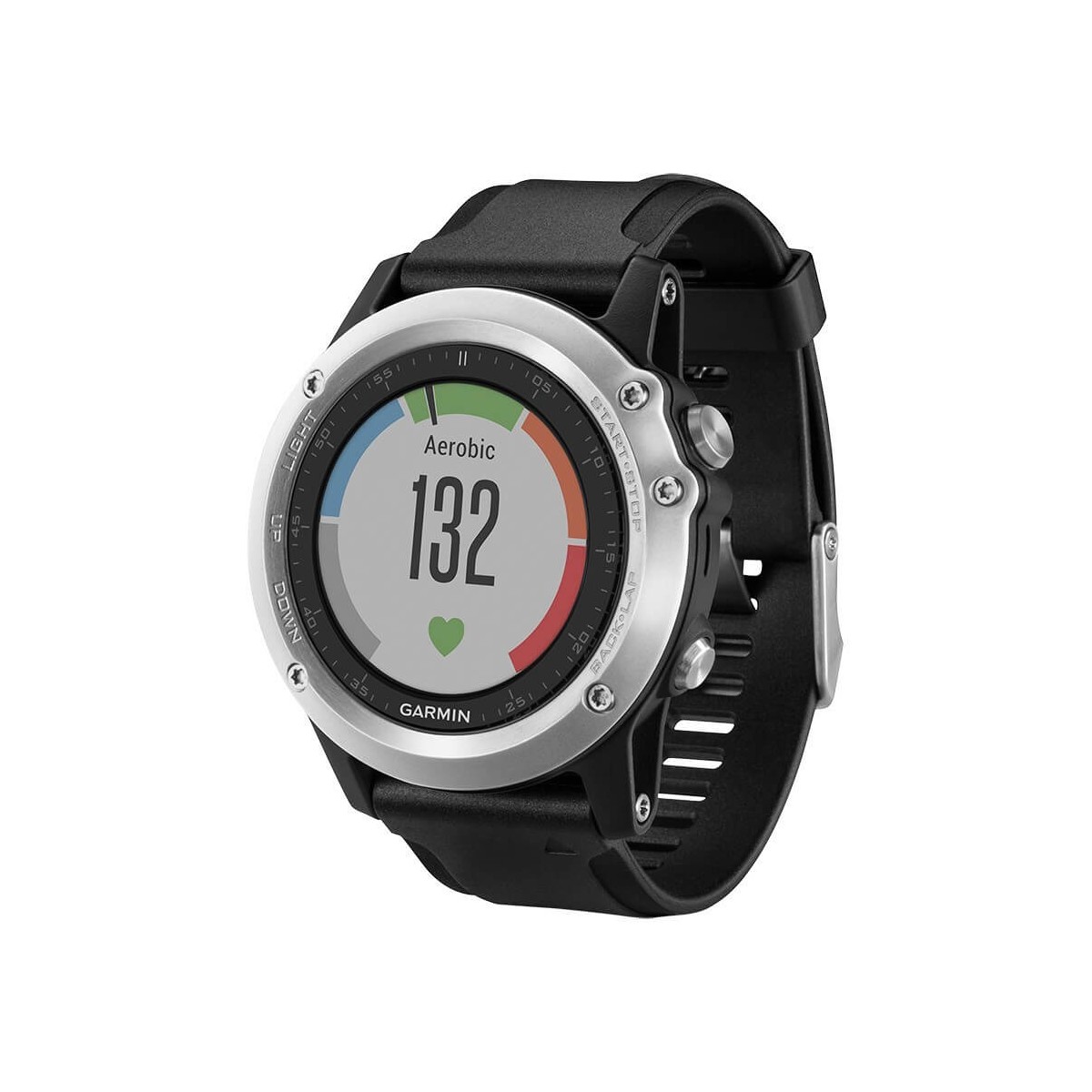 Reloj deportivo Garmin Fenix 3 Zafiro plata con correa de cuero sólo 329,99€