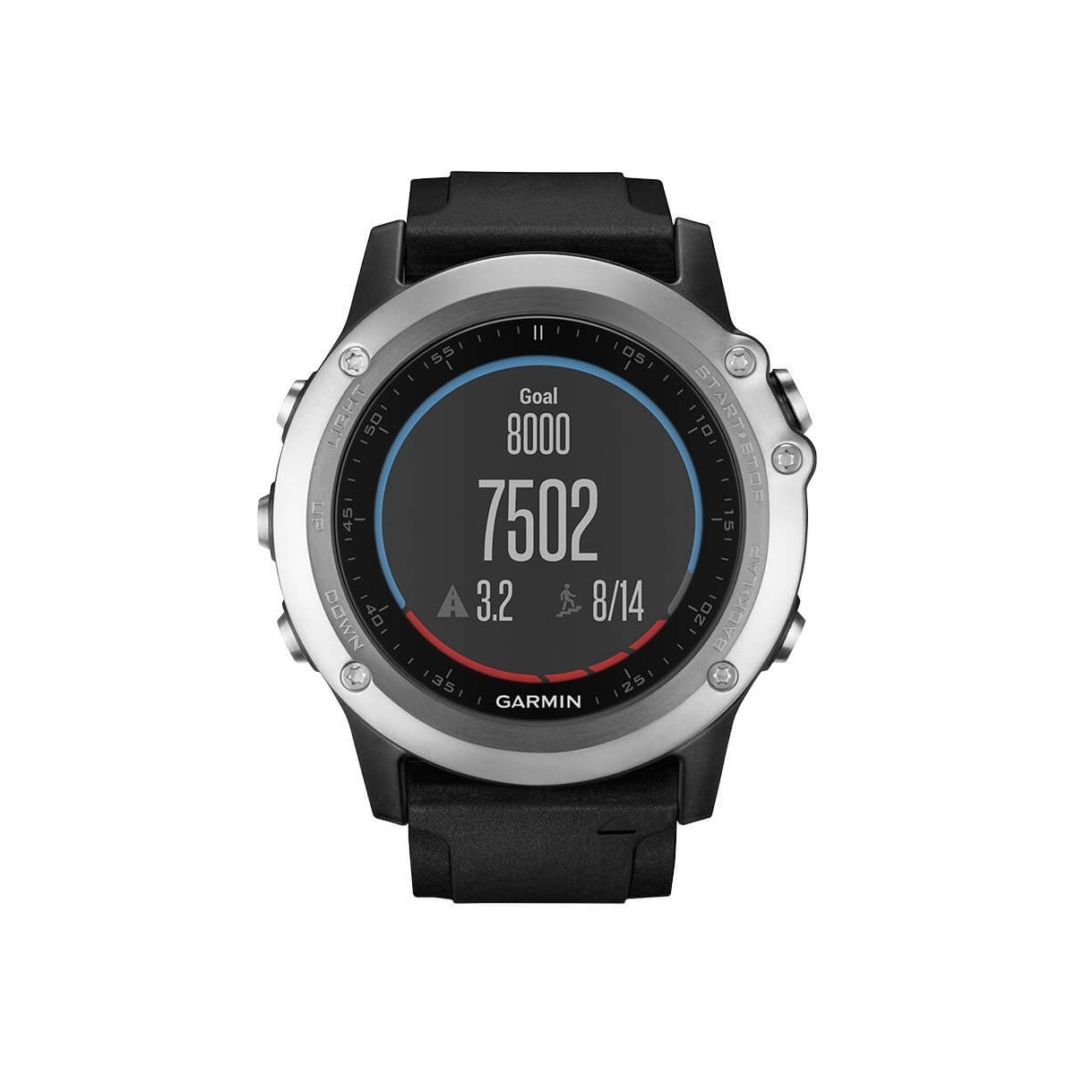 Garmin Fenix 3 HR silver watch
