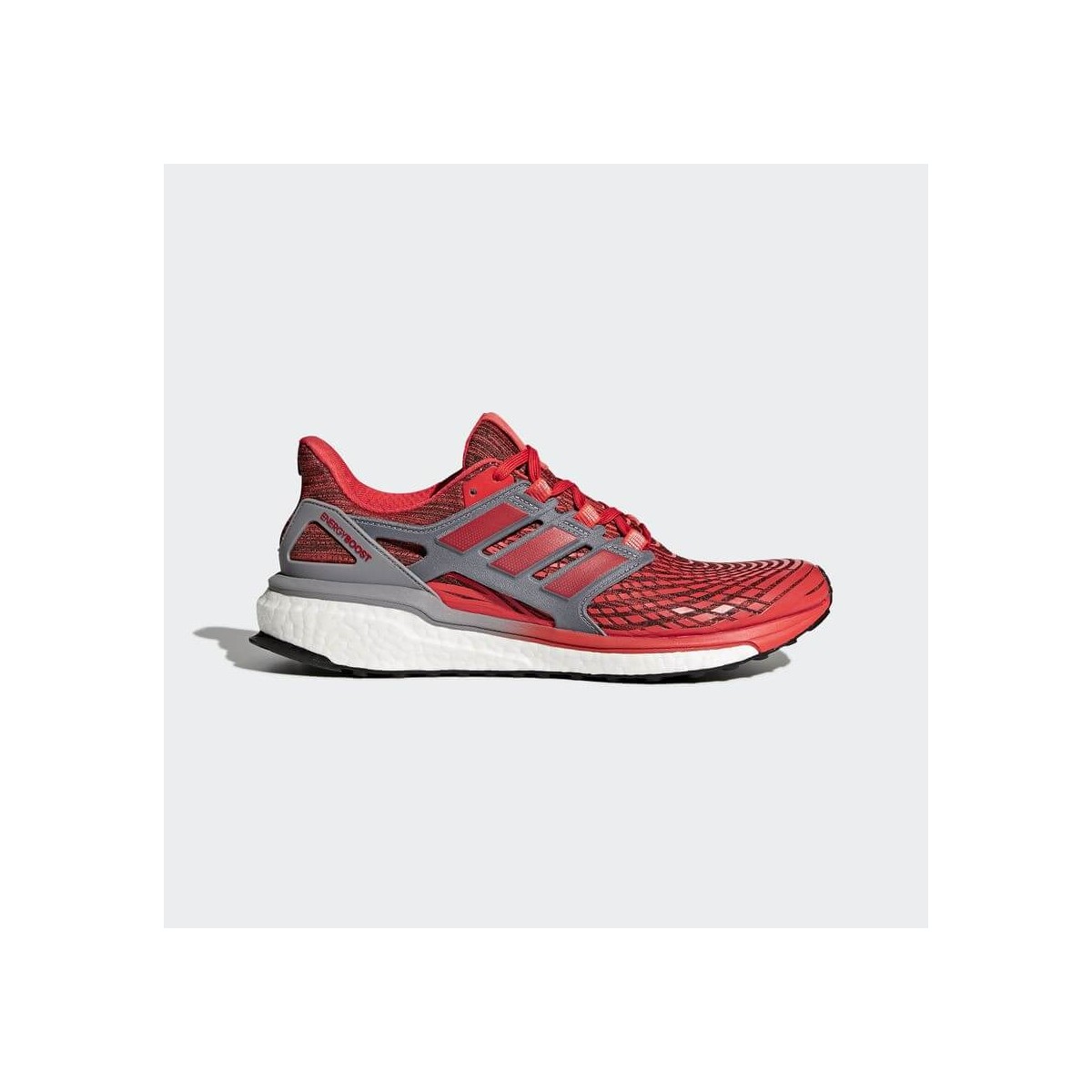 Adidas Energy Boost chaussures pour hommes SS18 rouge et gris