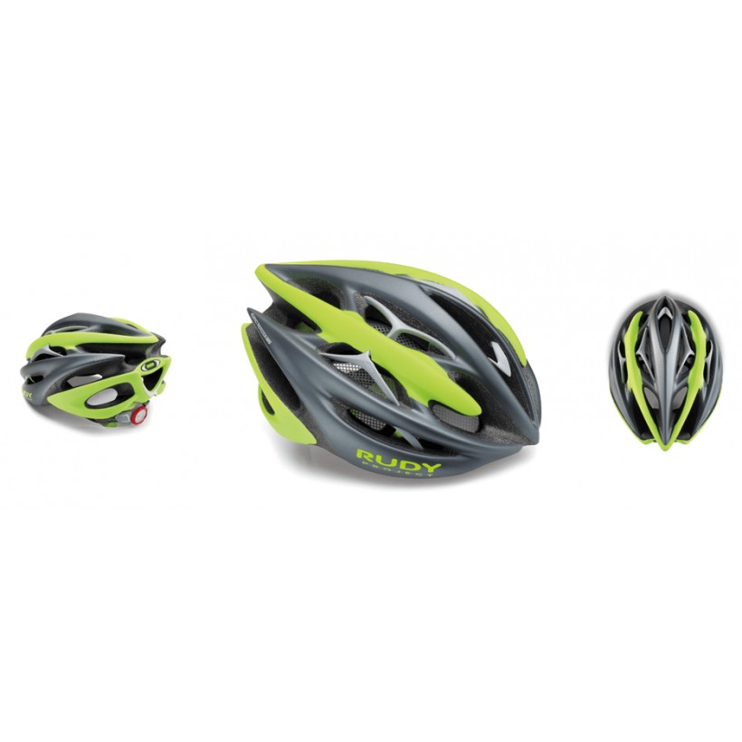 Rudy Project Sterling + Titanium Lima Fluo Matte Cycling Helmet