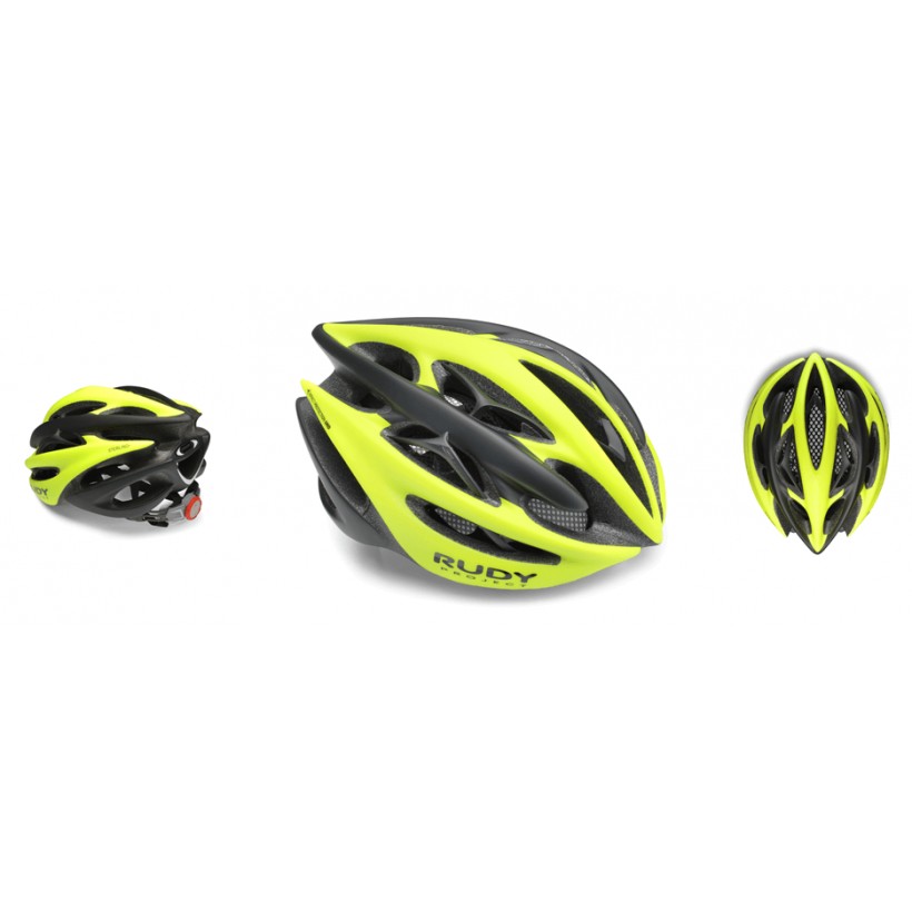Rudy Project Sterling + Fluo Yellow / Matte Black Cycling Helmet