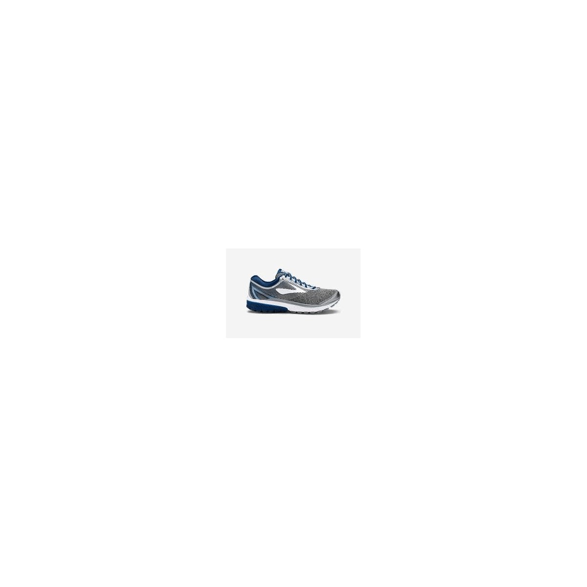 Brooks Ghost 10 gray and blue running shoes