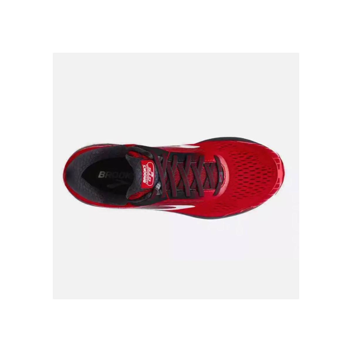 Brooks Adrenaline GTS 18 Scarpe Rosso Nero Argento SS18