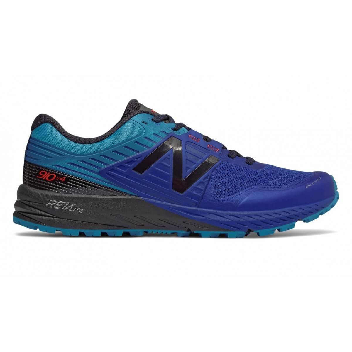 Zapatillas New Balance 910v4 Trail Azul Negro