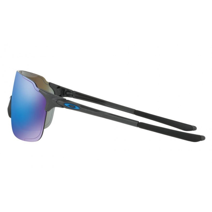 Oakley Evzero Stride steel sapphire iridium cycling glasses