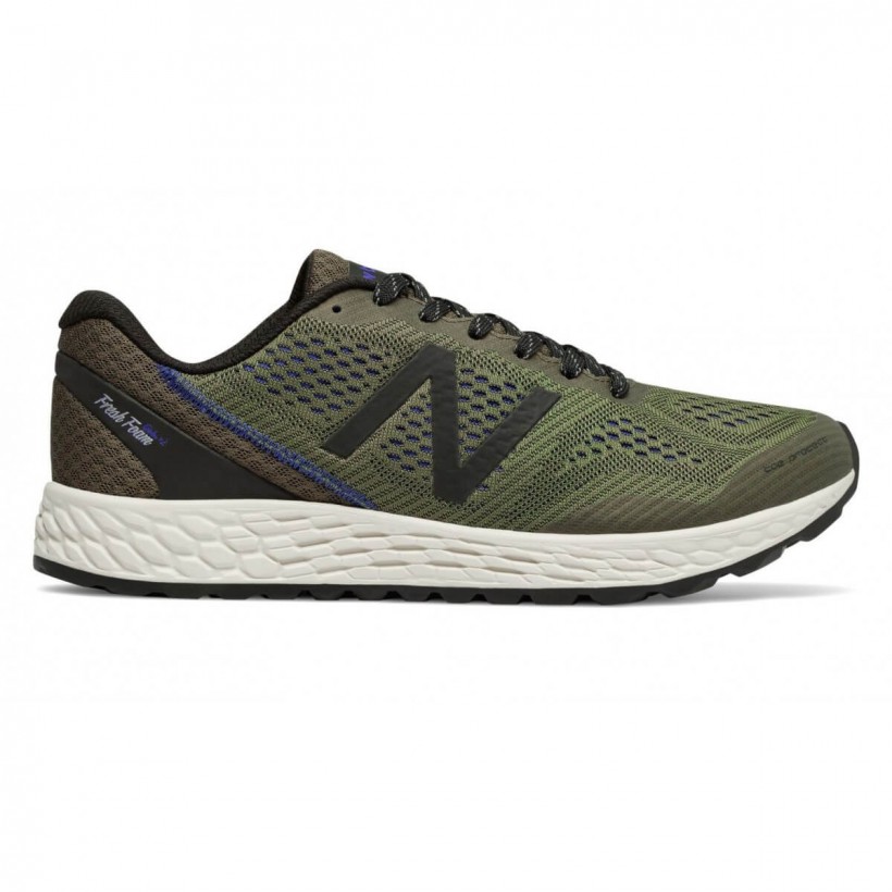 New Balance Lightweight Gobi V2 Fresh Foam Trail Running Shoes Men Green and Black