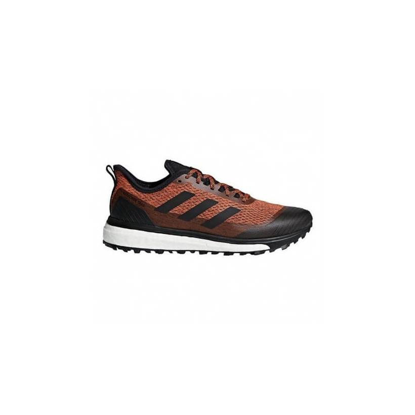 Chaussures de course Adidas Response Trail Orange/Gris foncé/Noir Homme SS18