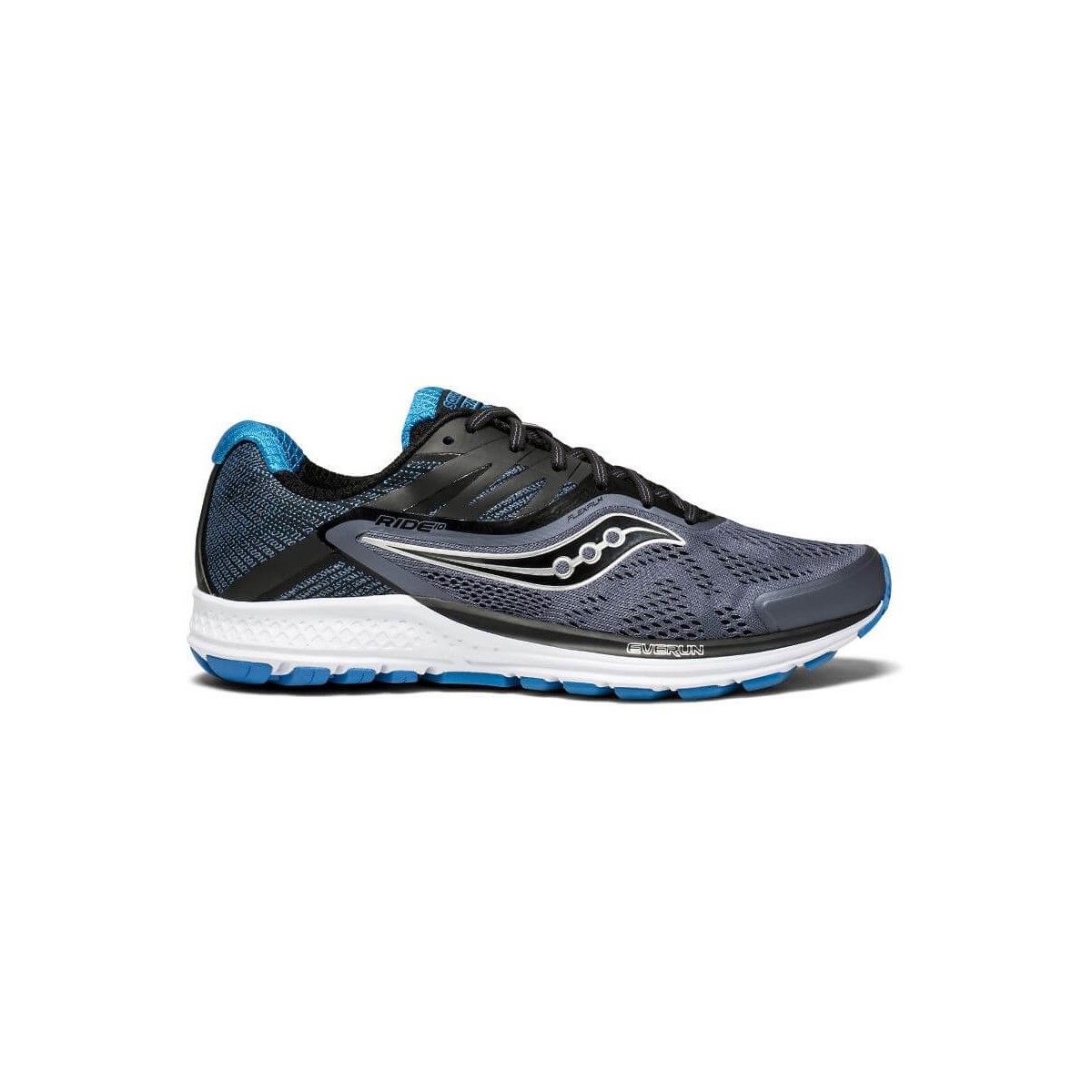 Saucony Ride 10 Blau Silber SS 18 Schuhe