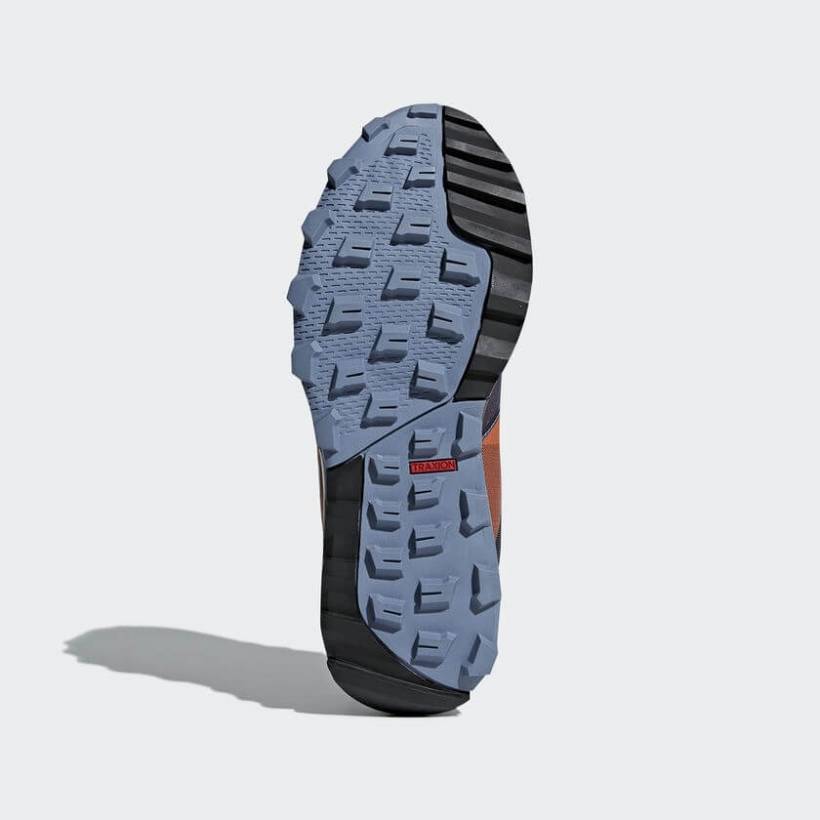 Chaussures de course Adidas Kanadia 8.1 Trail Hommes SS18 Noir / Orange